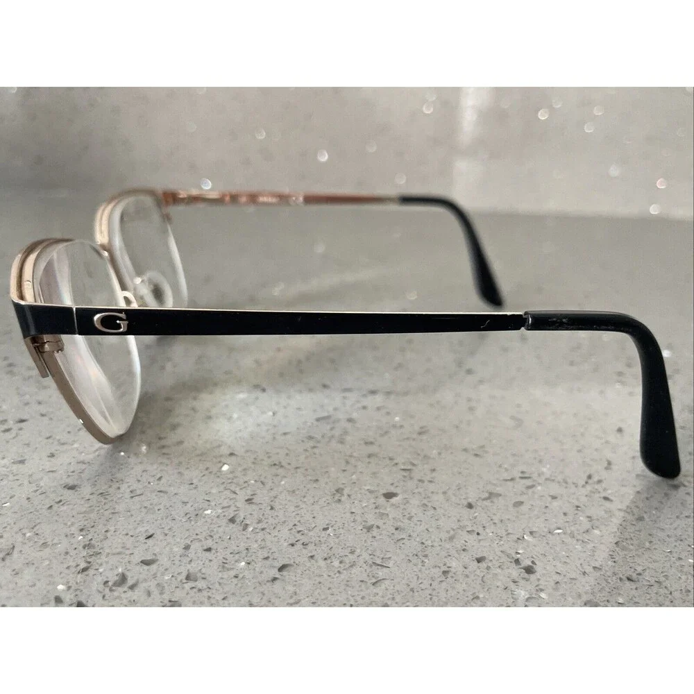 GUESS GU2795 001 Black Gold Womens Cat Eye Full Rim Eyeglasses Frames 54-14-140